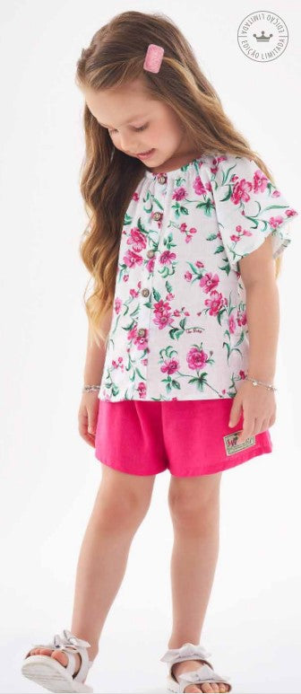 Conj. blusa e short