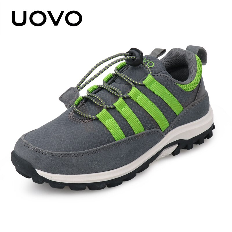 UOVO New Arrival Boys And Girls Sports Footwear Four Season Kids Shoes Brethable Children Sneakers Eur #32-38