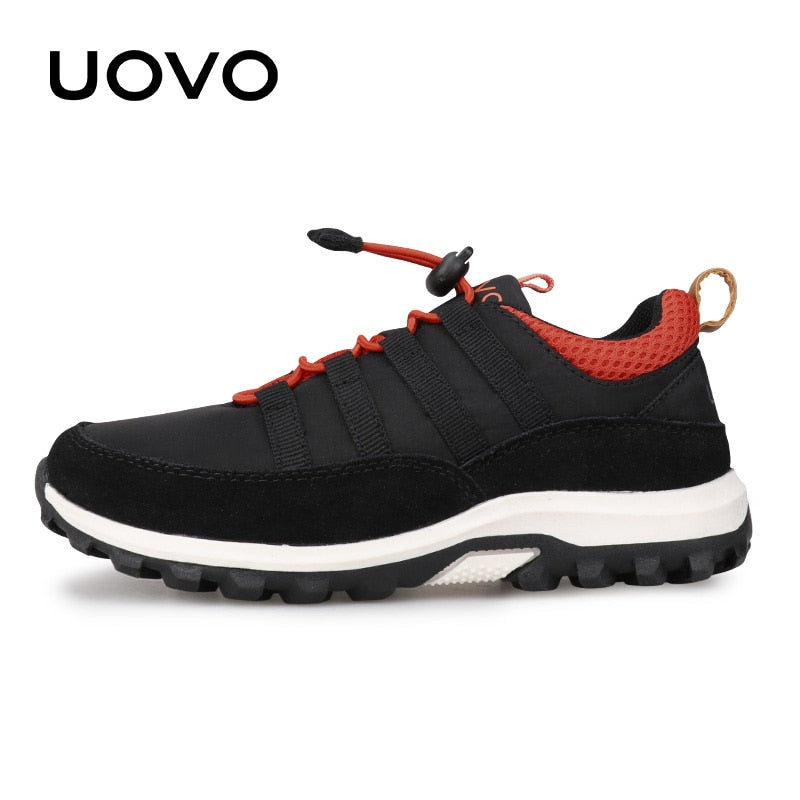 UOVO New Arrival Boys And Girls Sports Footwear Four Season Kids Shoes Brethable Children Sneakers Eur #32-38