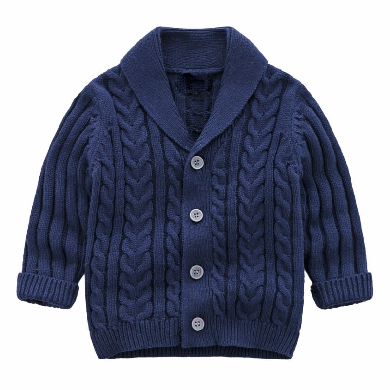 Meninos Cardigan Suéter Moda Infantil Casaco CasuaL inverno Bebê Roupas Escolares Crianças Roupas Infantis Agasalhos