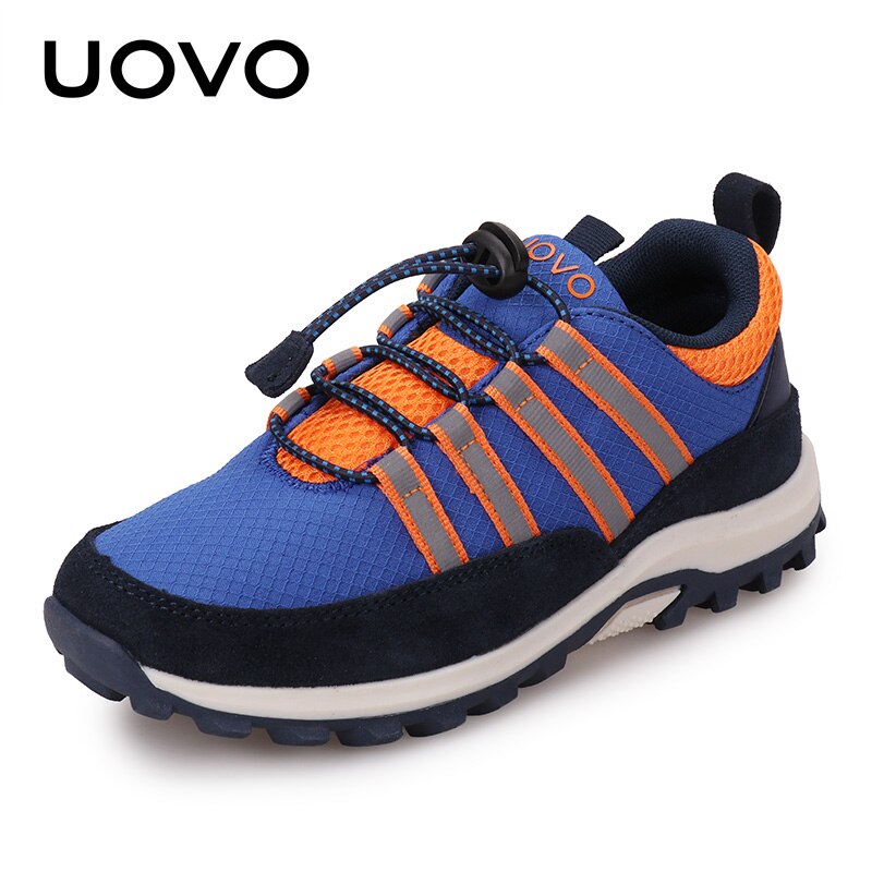 UOVO New Arrival Boys And Girls Sports Footwear Four Season Kids Shoes Brethable Children Sneakers Eur #32-38