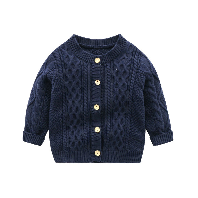 Meninos Cardigan Suéter Moda Infantil Casaco CasuaL inverno Bebê Roupas Escolares Crianças Roupas Infantis Agasalhos